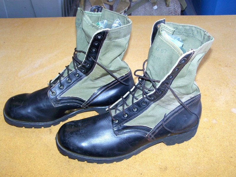 1967 Dated Vietnam Jungle Boots, 12r, Look Unused For Sale at ...