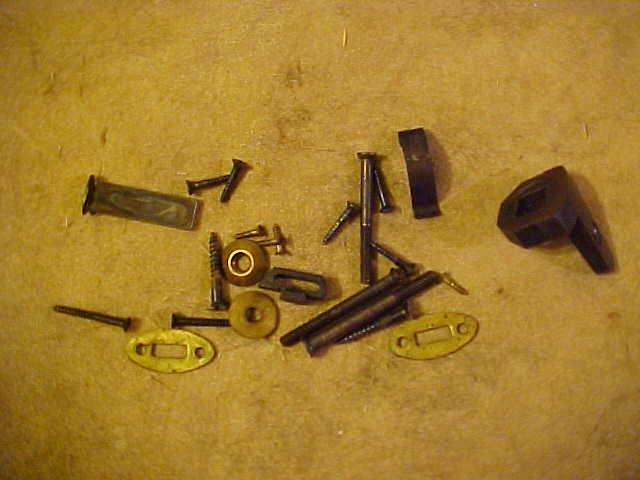 CVA Hawken Parts Tang Wedge Pin & Plates Screws - Picture 1
