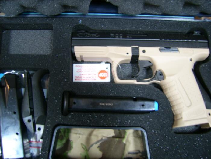 Walther P99 40 Cal Desert Tan Frame Nib Low Price For Sale at