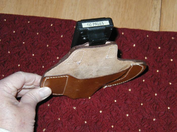 Keltec P 11/Pf9, Walther Pager Pal Leather Holster For Sale at