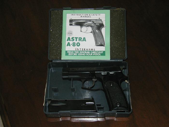 Astra-Unceta Sa Astra A-80 45acp Semi Auto With Orig. Manual-2 Mgs For ...