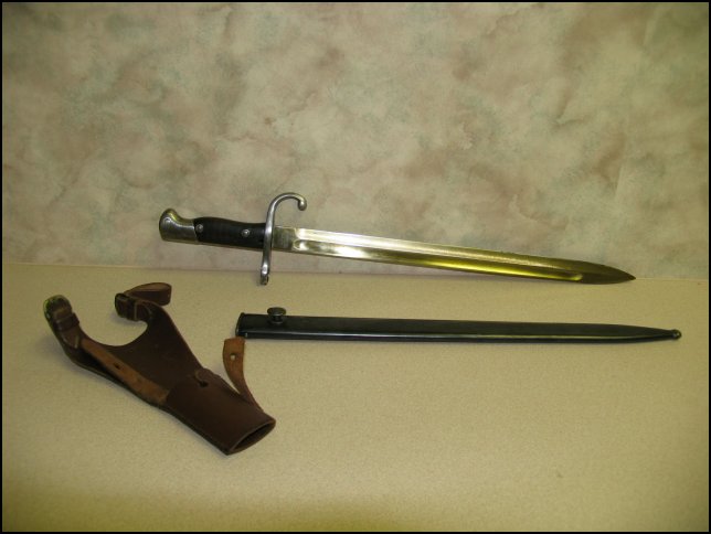 1909 Argentine Mauser Bayonet Wsheath And Frog For Sale At Gunauction