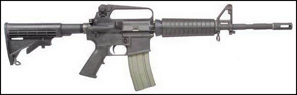 Bushmaster Firearms Inc. M4 A2 Collapsible Stock Bayonet Lug Vi/Mc Ok ...