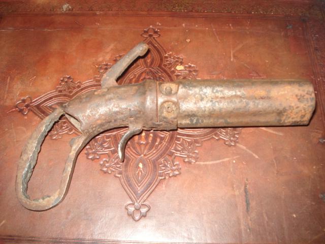 relic dug pepperbox gunauction