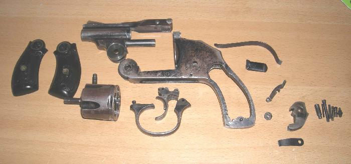 Iver Johnson Arms, Inc. Snub Nose Iver Johnson 38 S&W Parts Double ...