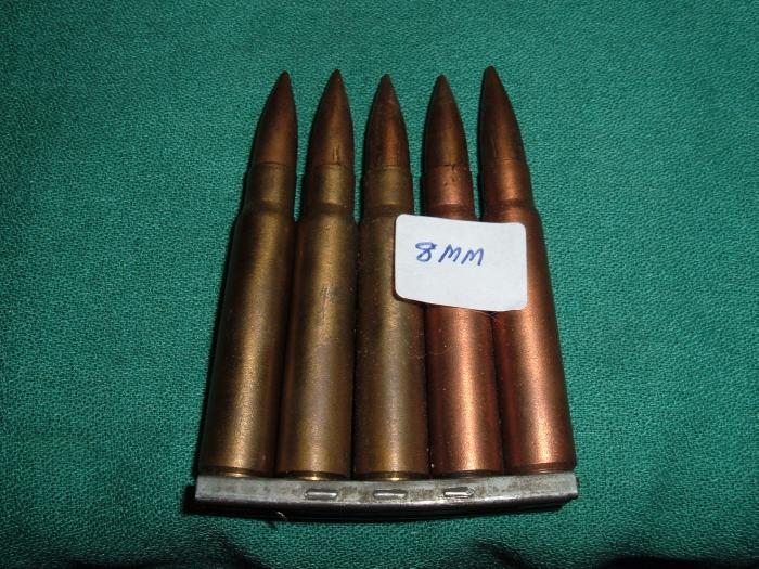 8mm Mauser2 Diff Headstamps Qty 5 For Sale At 10083553 0423