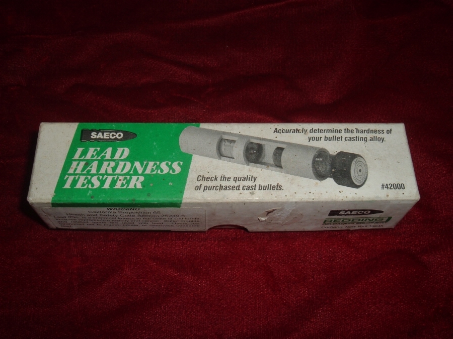 Redding Saeco Lead Hardness Tester . For Sale at 11729643