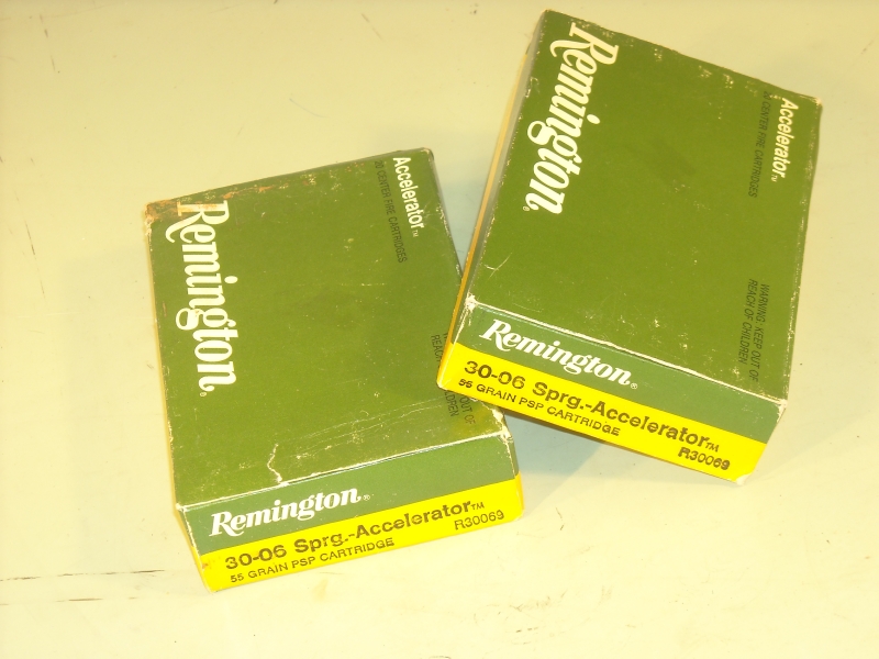 Remington Cal. 30-06 Accelerator 55gr. (2 Boxes) For Sale at GunAuction ...