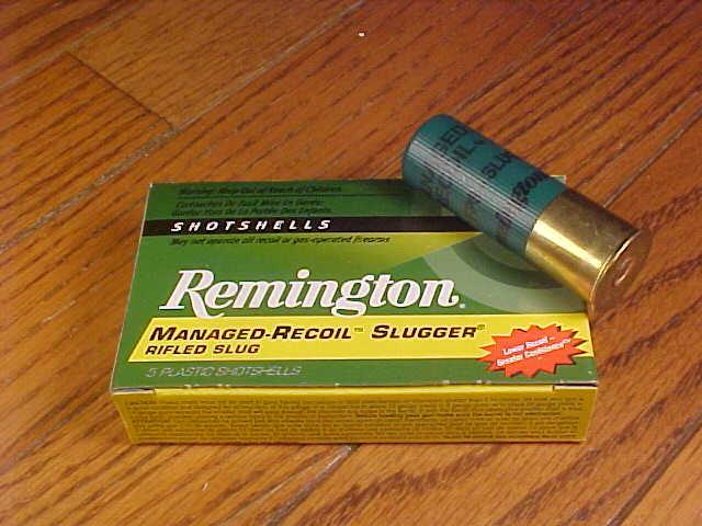 Box Remington Managed-Recoil 12 Gauge Rifled Slugs For Sale at ...