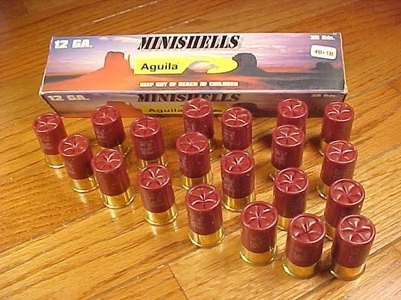 Box Of Aguila 12 Gauge Minishells 4b+1b Buckshot For Sale at GunAuction ...