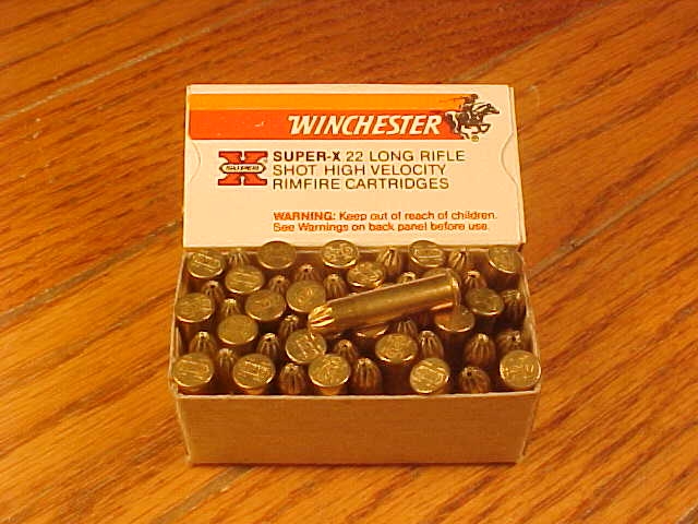 Box (50 Rd) Winchester .22 LR Shotshell Cartridges