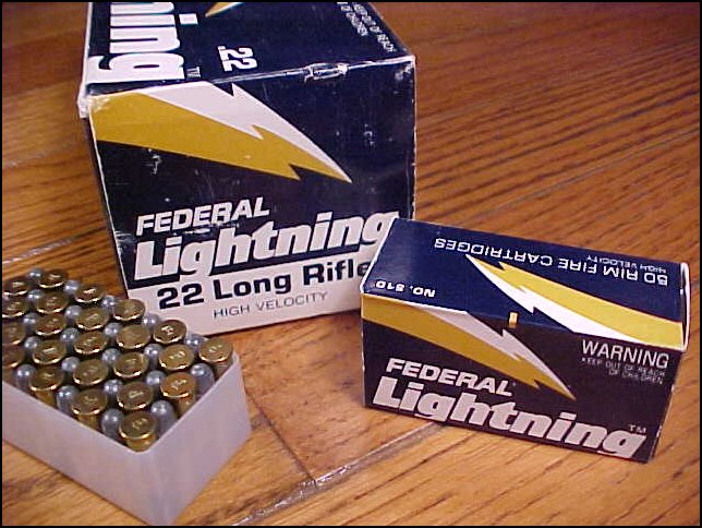 Brick (500 Rds) Federal Lightning .22 Long Rifle For Sale at   - 7131939