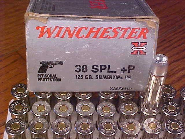 Box Of Win .38 Special +P Silvertip Hollow Point For Sale at 