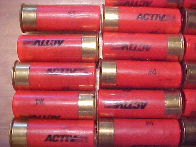 21 Rounds Activ 12 Ga 2 3/4 In 4 Shot For Sale at GunAuction.com - 8220451