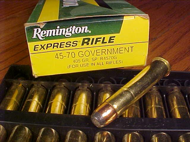 Box Of Remington 45 70 Gov 405 Gr Jktd Soft Point For Sale At Gunauction Com 619