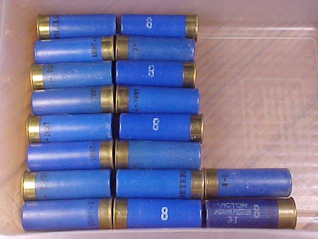 18 Rounds Of Mixed Peters 12 Gauge 8 Shot For Sale at GunAuction.com ...