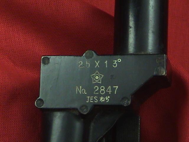 Wwii Japanese 6.5mm Type 96 Lmg Scope In Case For Sale at