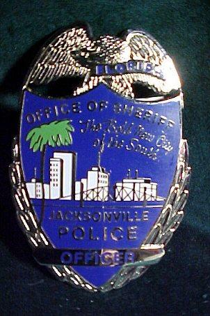 Jacksonville Police Badge Full Size Prop For Sale At Gunauction.com 