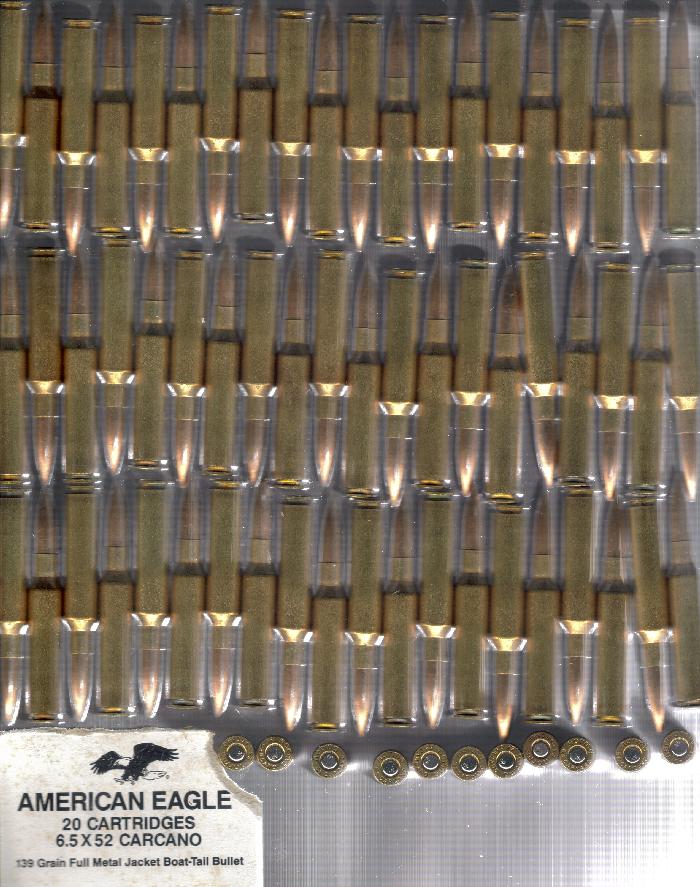 6 5 carcano ammo by norma