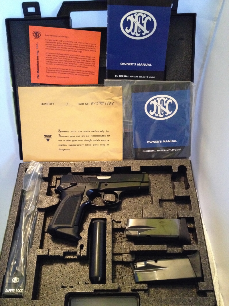 Browning (Fn) Browning Hi Power Compact 9m/M Single/Double For Sale at ...