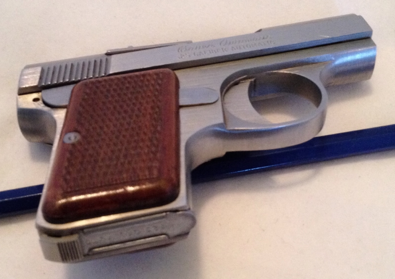 Bauer 25 Acp. Wood Grips Bauer Firearms Co. 25cal Wood Grips Stainless ...