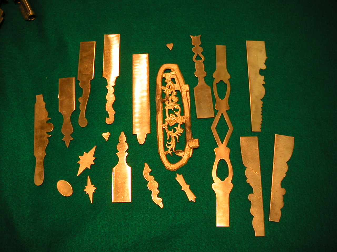 Huge Lot Of Brass Inlays For Sale at 3539481