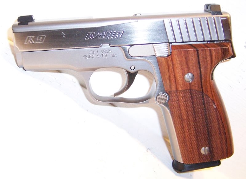 Kahr Arms K9 Elite 2003 9mm Night Sights Wood Grips For Sale at ...