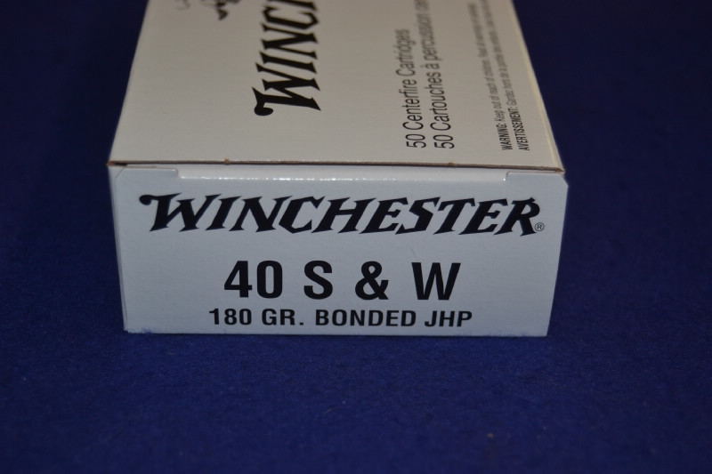 500 Rnds Winchester 40s&W 180 Gr. Bonded Jhp Q4369 For Sale at