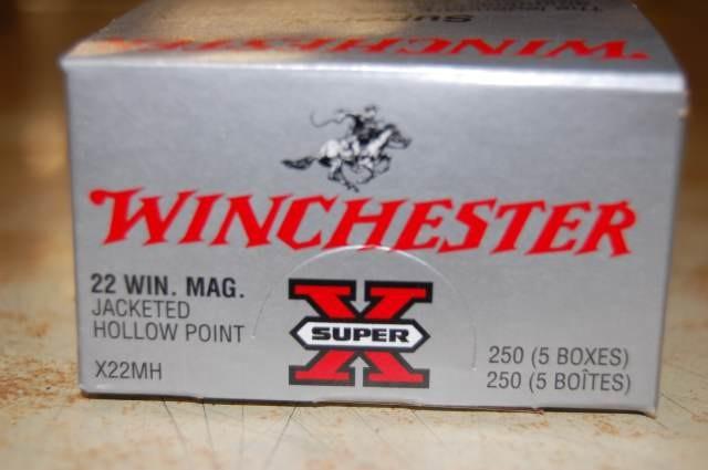 500 Rnds Winchester 22 Win Mag 40 Gr Jhp For Sale at GunAuction.com ...