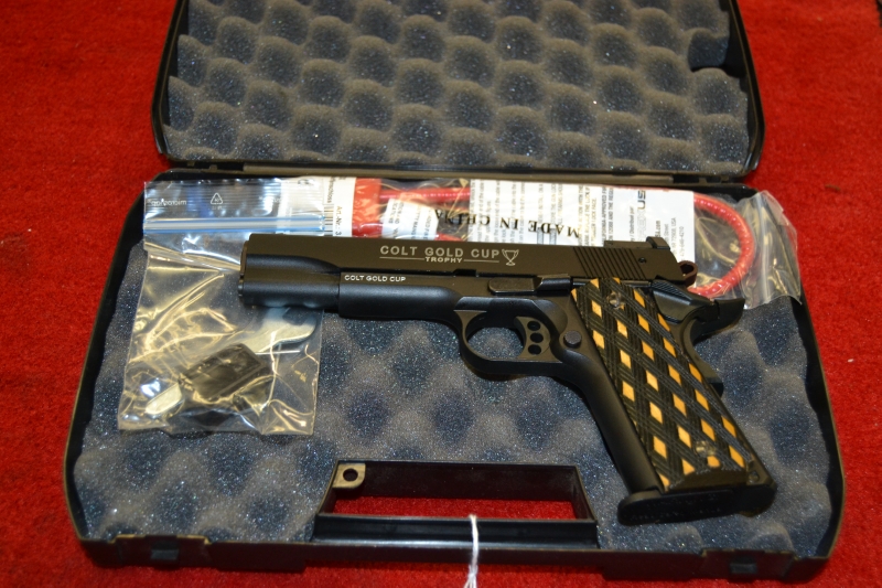 Colt 1911 Gold Cup Trophy .22lr Custom Grips (Like New) For Sale at ...