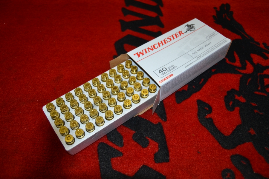 Winchester 40 S&W 180gr Fmj 500rd Q4238 Free Ship For Sale at