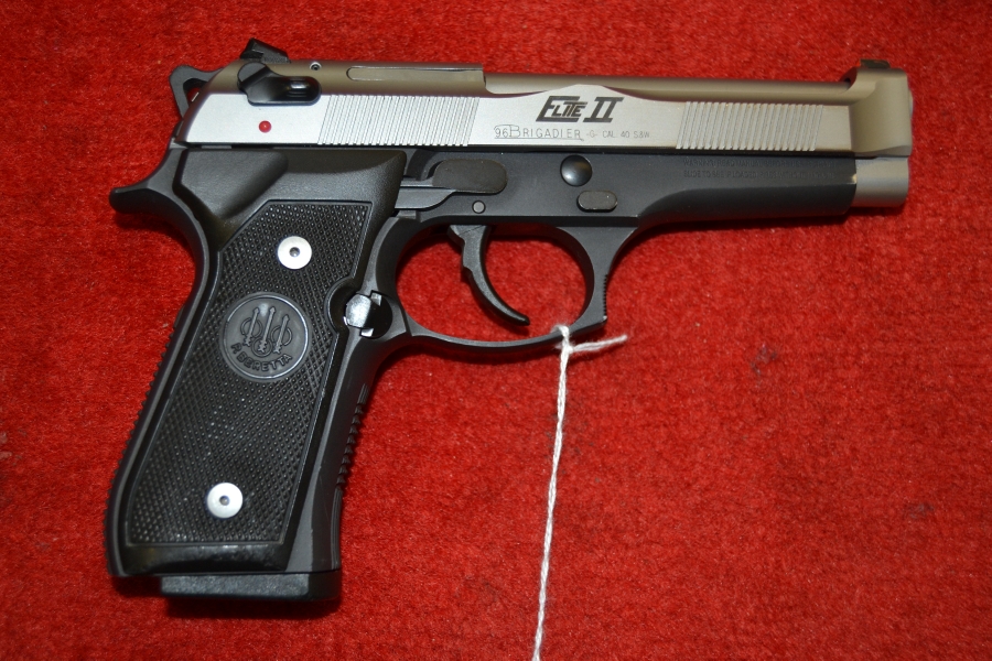 Beretta 96 Brigadier Elite Ii .40s&W Orig. Box 3-10rd Mags For Sale at ...