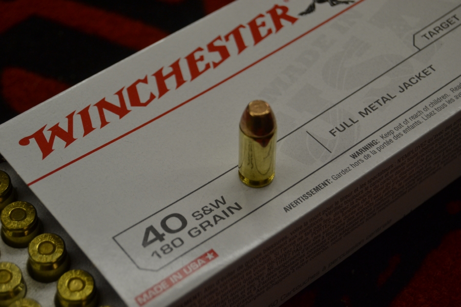 Winchester 40 S&W 180gr Fmj 500rd Q4238 Free Ship For Sale at