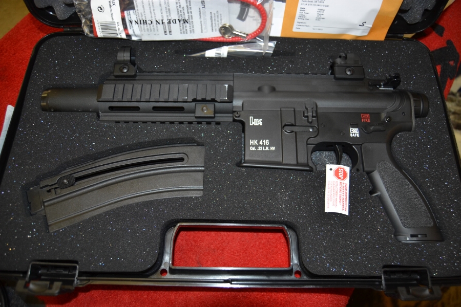 H&K 416 .22lr W/ 1-20 Rnd Mag Nib $15 Shipping For Sale at GunAuction ...