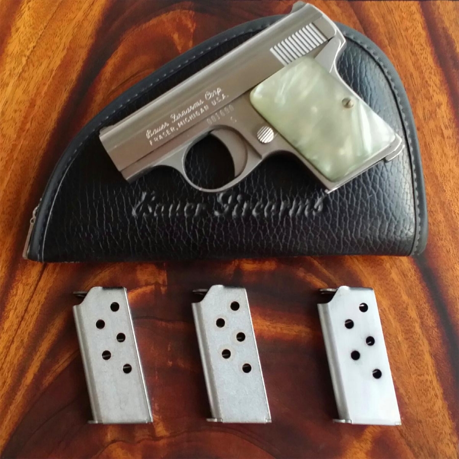 Bauer F. A. Corp. Bauer 25 Acp With 3 Magazines And Case For Sale at ...