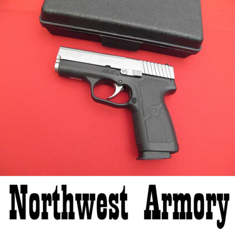 Kahr Model P40 40sw Stainless, W/Box For Sale at GunAuction.com - 11074232