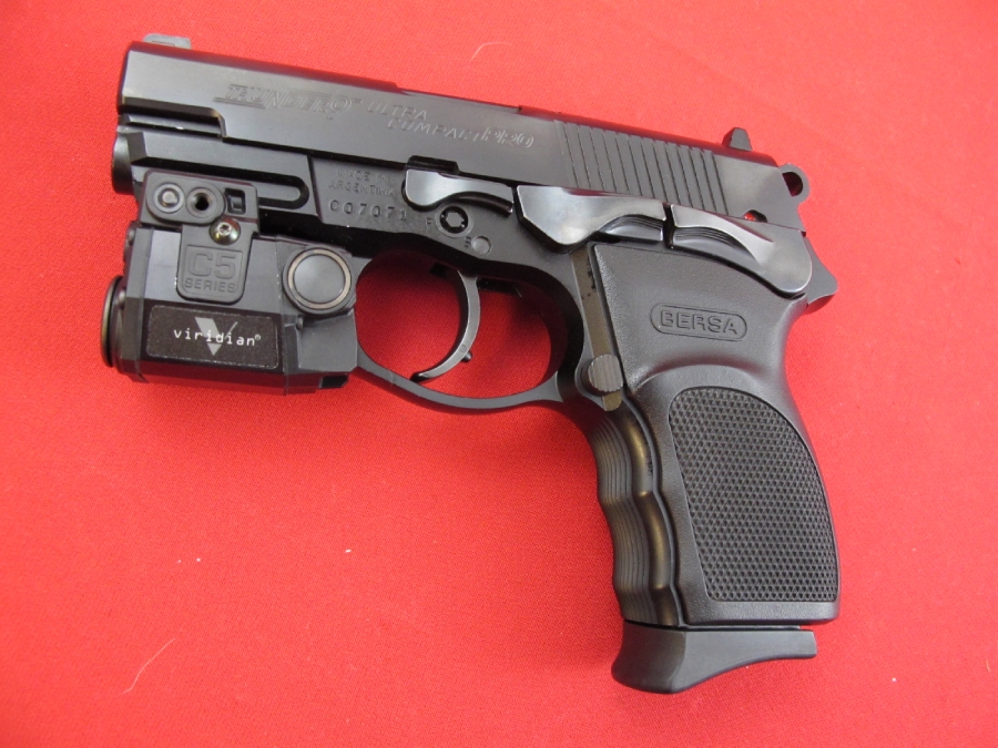 Bersa Thunder Pro 9mm Ultra Compact Wviridian Laser And Box No Reserve For Sale At Gunauction 9150