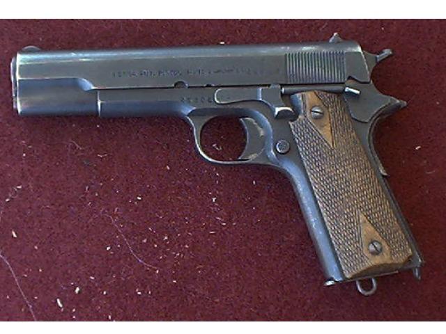 Kongsberg Vapenfabrik Norway 1911 Norwegian Colt 1914, Mfg 1942 Nice 11 