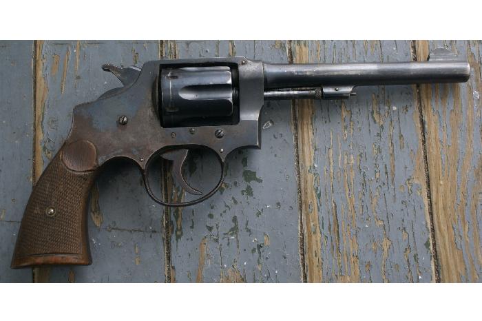 Manuel Escodin, Eibar Spain 1926 Model 38 Spl. Revolver Copy Of 