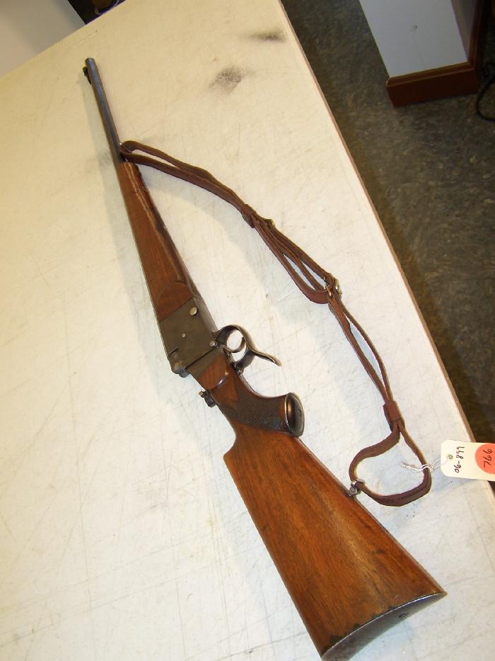 German Falling Block 22 Cal Octagon Barrel Target Rifle C&R Ok For