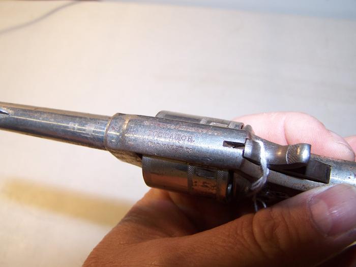 Hopkins & Allen DICTATOR SPUR TRIGGER REVOLVER 32RF Picture 9
