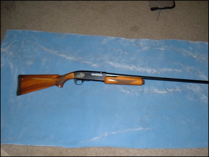 Manufrance La Salle 12 Ga Pump Shotgun For Sale at
