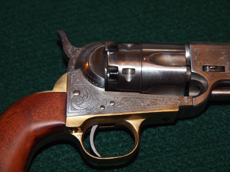 Pietta Model 1851 Navy U.S. Marshal .44 Revolver For Sale at GunAuction ...