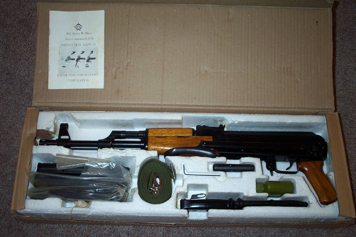 Norinco .223 Ak 84s1 Folder No Reserve For Sale at GunAuction.com - 5528466