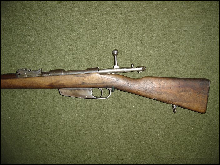 Wwi italian carcano 1891 long rifle mida brescia 1918 w cartouch for