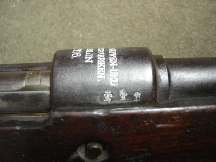 Wwi Gew 98 Mauser Rifle Dwm 1916 All Matching But Boltgreat Markings For Sale At 9593