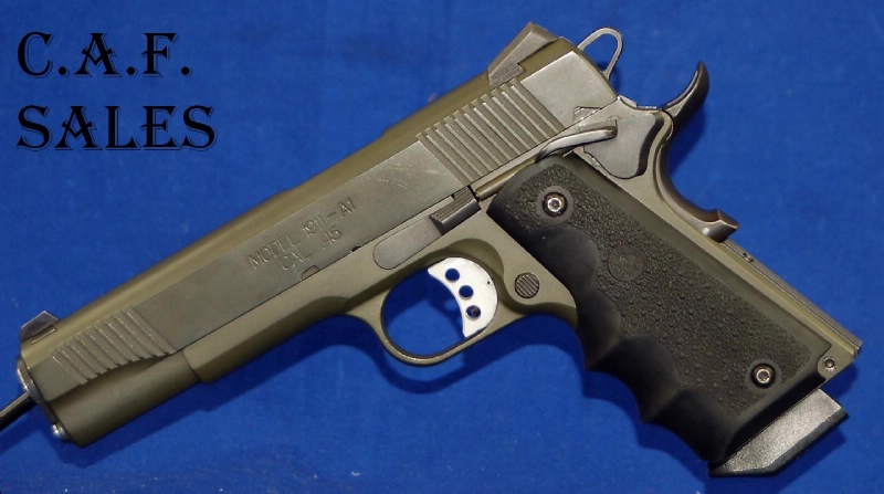 A1 Auto Sales >> Springfield Armory (Geneseo, Il) Model 1911-A1 Od Green .45 Semi-Auto Pistol For Sale at ... A1 Auto Sales >> Springfield Armory (Geneseo, Il) Model 1911-A1 Od Green .45 Semi-Auto Pistol For Sale at ...