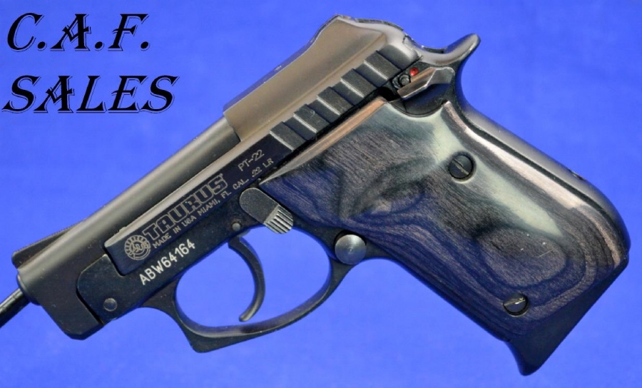 Taurus Model Pt 22 22 Lr Cal Semi Auto Pistol For Sale At 11844616
