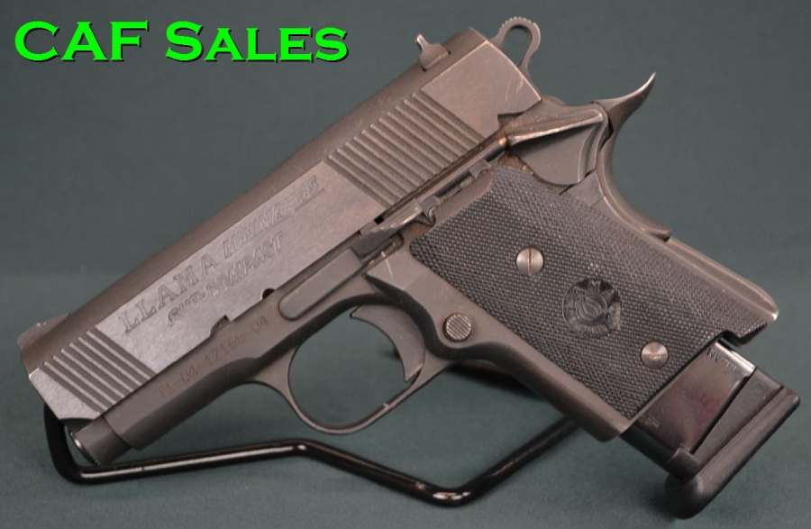 Llama Mini Max Sub Compact 45 Acp Cal Semi Auto Pistol For Sale At 12705274