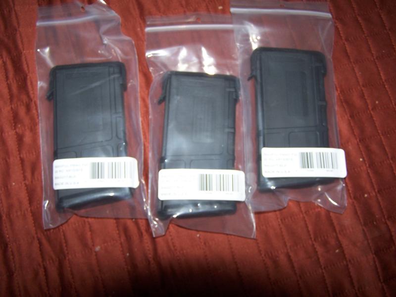 Magpul pmag 5 56 20 rd mags lot of 3 new in pack for sale at gunauction